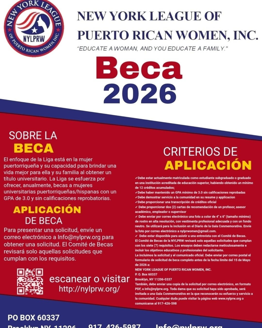 beca mujeres