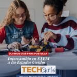 🚀 ¡Atención jóvenes innovadoras en Perú! Postula ya a la beca TechGirls en USA 🇵🇪🇺🇸