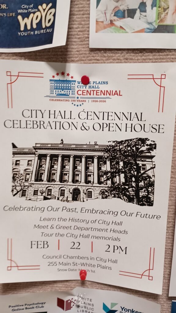 CELEBRANDO NUESTRA HISTORIA: ¡EL CITY HALL DE WHITE PLAINS CUMPLE 100 AÑOS! 🏛️🎂✨ img 20260202 123113681