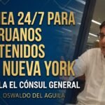 🇵🇪 «LINEA 24/7 PARA PERUANOS DETENIDOS EN NUEVA YORK» HABLA EL CONSUL GENERAL OSWALDO DEL AGUILA 🇵🇪